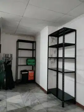Rak Besi Siku Lubang 5 susun free ongkir dan pemasangan