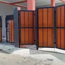 pintu pagar lipat minimalis free survei jabodetabek