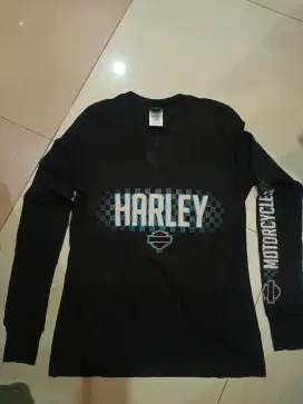 T-shirt Harley Davidson wanita original