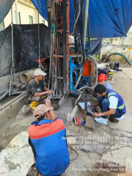 Paket Sumur Bor 50-60 Mtr Air Bersih Pompa Submersible