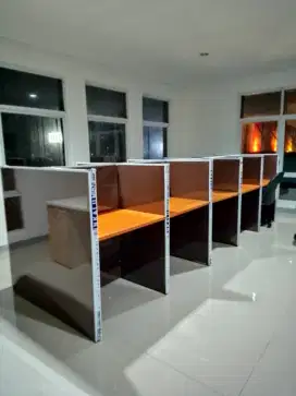 Meja sekat kantor - meja partisi - meja kantor
