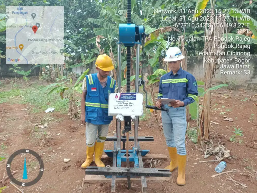 Jasa Sondir Test,CBR test,DCP,Pumping Test,Geolistrik, Well Logging