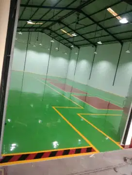 CAT EPOXY LANTAI DAN FINISH TROWEL LANTAI BETON COR AREA JABODETABEK