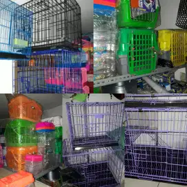 Kandang kucing besi