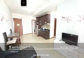 Disewakan Apartement Thamrin Residence Mid Floor 3BR Furnished Tower A