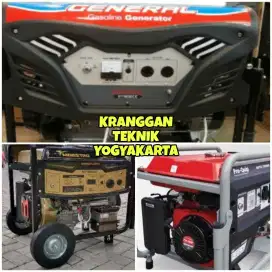 (KRANGGAN TEKNIK)genset daya 10.000 wattt genset 4 tak 10000 watt