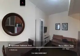 Jual Apartement Sudirman Park Low Floor 2BR Full Furnished South View