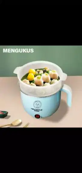 Panci Listrik Y05 Multifungsi Elektrik Cooker 18Cm 450Watt