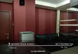 Sewa Apartement Thamrin Residence Low Floor 1BR Furnished View Pool