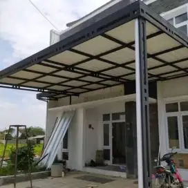 Kanopi Baja ringan+PVC