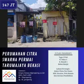 PROPERTY (CESSIE) PERUMAHAN CITRA SWARNA PERMAI TARUNAJAYA
