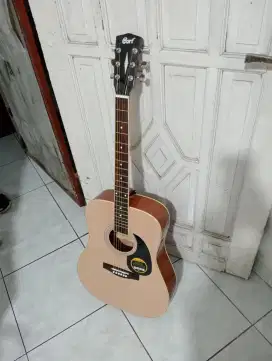 Gitar akustik cort natural jumbo