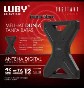 ANTENA TV DIGITAL LUBY LB-ANT1002/1001