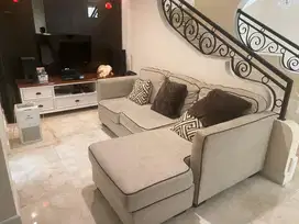 Sofa informa / SOFA ASHLEY CARLINWORTH L - SHAPE harga murah