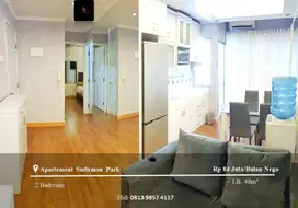 Sewa Apartement Sudirman Park High Floor 2BR Full Furnished Tower B