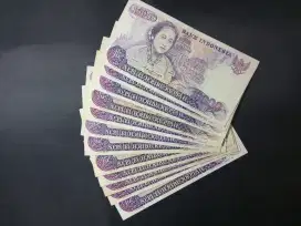 Uang kuno indonesia pecahan 10000 kartini tahun 1985