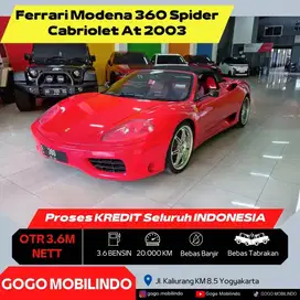 [RARE] Ferrari Modena 360 Spider Cabriolet 2003 ANTIK ISTIMEWA