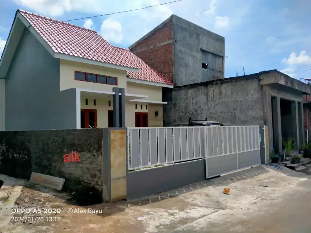 Jual rumah lokasi tasekmadu karanganyar lt 150m hrg 450jt nego
