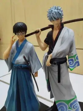 ACTION FIGURE BANPRESTO GINTAMA OEDOBUKAN GINTOKI SHINPACHI 15-50TAHUN