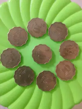 Uang Koin 20 Cents Hongkong