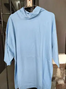 Kaos Hoodie Katun Oversize Like New