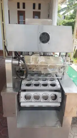 Mesin cup, mesin gelas, AMDK, Turun harga