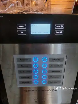 Mesin kopi otomatis komersil cocok untuk rumah atau usaha