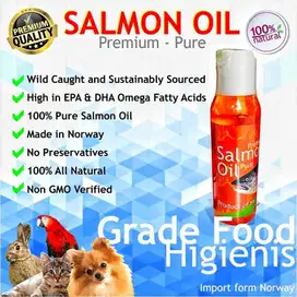 Minyak Ikan Salmon Murni Salmon Oil Pure 100%