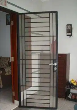 pintu dobel model bisa riques