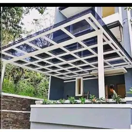 kanopi  garasi atap solarflat