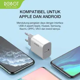 BATOK CHARGER ROBOT RT-K8 10W 2A 1USB