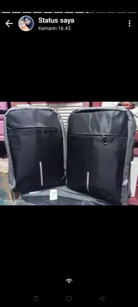 Dijual tas anti maling kerja kuliah sekolah tamasya