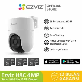 Ezviz H8c 4mp 2k+ CCTV Outdoor plus sd card 32gb