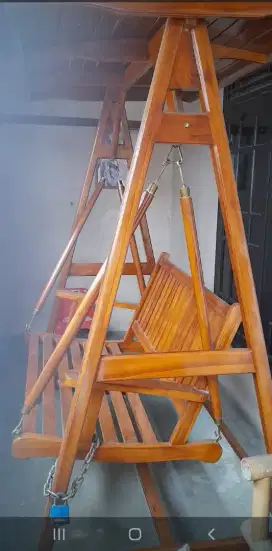 Dijual ayunan kayu jati