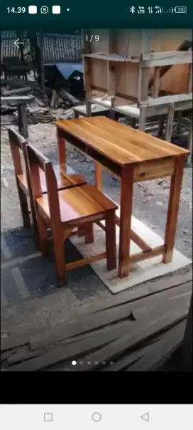 Meja kursi siswa