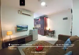 Disewakan Apartement Cosmo Mansion Middle Floor 1BR Full Furnished