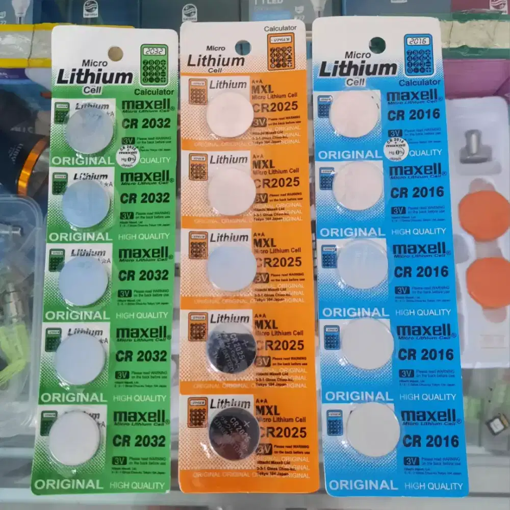 Batrei kancing CR2025 3V