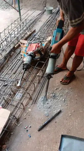 Jack hammer drill bambu apus jaktim