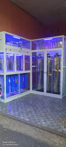 Mesin filter air isi  ulang