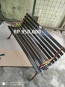 KURSI TAMAN KURSI TUNGGU SATUAN SINGLE DOUBLE SET LENGKAP BERBAGI MODE