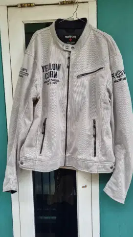 Jaket Motor Yellow Corn YB-2121 ( 2022 Series ) - Warna Ivory