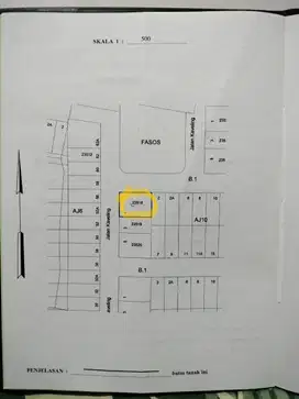 Tanah Dijual di VGH 1 (Nego)