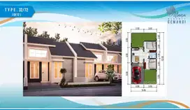 DIJUAL BISA NEGO KERAS RUMAH MURAH PERUM ALANA REGENCY CEMANDI TAHAP 4