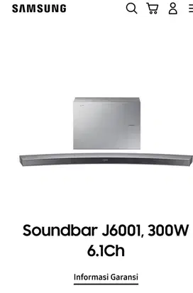 Soundbar J6001, 300W 6.1Ch