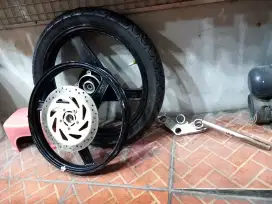 Velg jari2 roda palang kawasaki ninja r asli original orisinil copotan