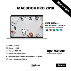 MACBOOK PRO 2018 13 INCH 8/256GB INTEL CORE i5