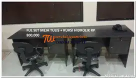 meja tulis minimalis meja tulis set kursi berbagai model siap antar