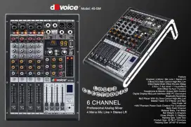 Mixer Audio dBvoice 40SM 6 Channel ORIGINAL