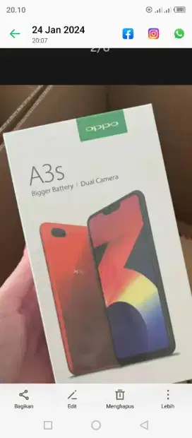 Oppo A3S Ram 6/128 Kepanjen