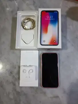 Iphone X 64 GB Ex Inter Fullset Aman semua